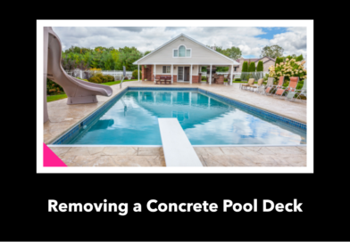 How to Remove a Concrete Pool Deck